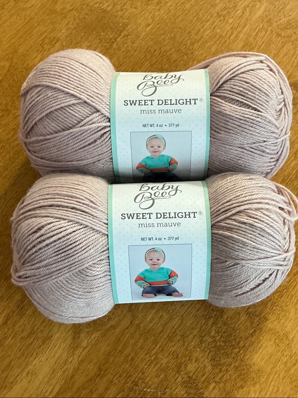 Baby Bees Sweet Delight Yarn in Miss Mauve